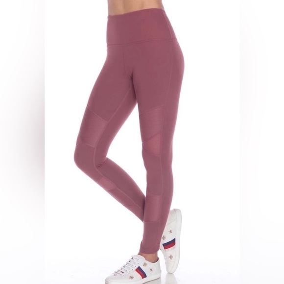 Rose Pink Mesh Pants - Picture 2 of 3